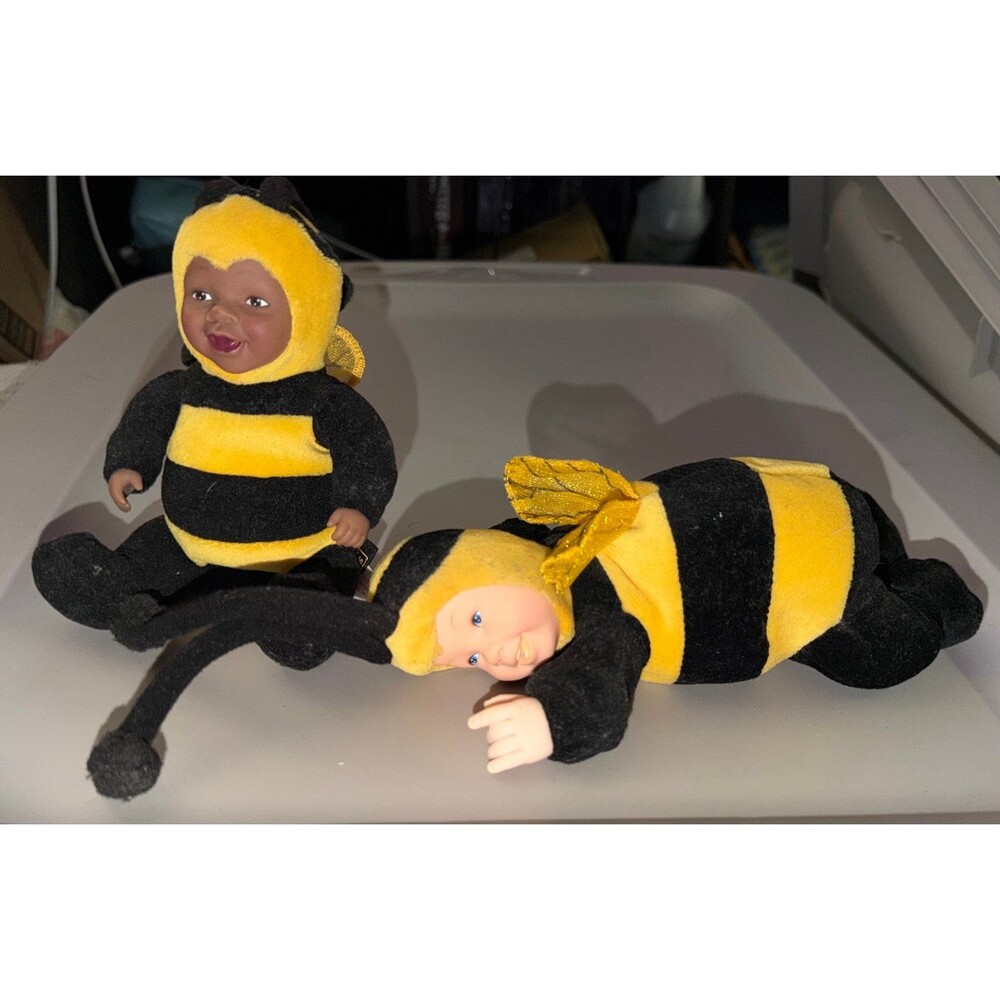 Set of 2 Anne Geddes Baby Bee